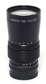 ２５０のF３.５ｍｍレンズ