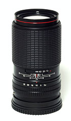 ２５０ｍｍのF５.６レンズ