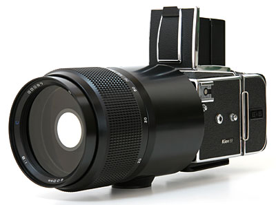 600mm F8 mirror lens on Kiev 688