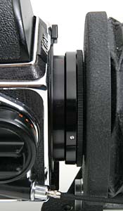 Spacer between Kiev 88CM and bellows