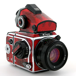 Red Snake skin covered Kiev 88CM