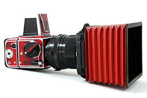 Red Snake skin Kiev 88CM with Cokin shade