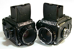 ���؂联�R�F Zenza Bronica S2 x 2